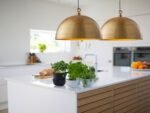 Set of 2 Dome Pendant Light For Kitchen, Hammered Brass Pendant Light for kitchen, Dome Pendant Light, Dome Pendant Lights Kitchen, Pendant Lights For Kitchen Island