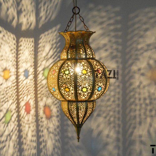 Moroccan Brass Ceiling Light, Moroccan Lanterns, Lovely Pendant Light, Morocco Lamp shades