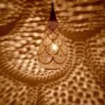 Moroccan Chandelier, Decorative Brass Pendant Lights, Pierced ceiling light, Moroccan Pendant Lamp Shade, Farmhouse Light Fixture