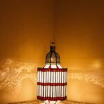 Candle Lantern Brass, Moroccan Lamp Style Stands Type, Lantern Candle Stands Candle Holder Candlelight Brass