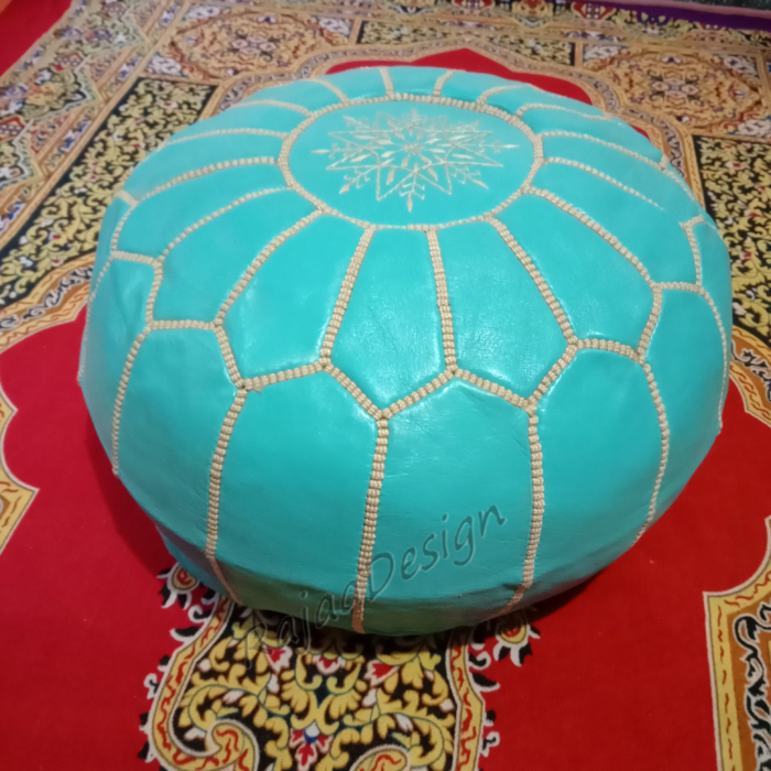 moroccan pouf Leather Ottoman Footstool Floor Cushion Ottoman Pouf Ottoman Footstools Moroccan Pouf Leather moroccan Pouf Gift