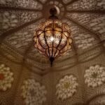 Moroccan Brass Pendant Light - Handmade Hanging Lantern Chandelier - Brass Hanging Light- Marrakesh Lighting Chandelier