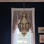 moroccan brass pendant light - chandelier